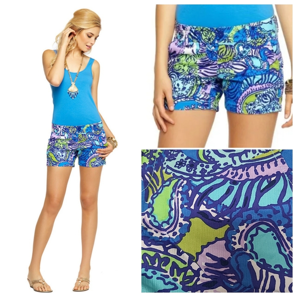 Lilly Pulitzer | The Callahan Short Cattitude Print 5" Inseam 2